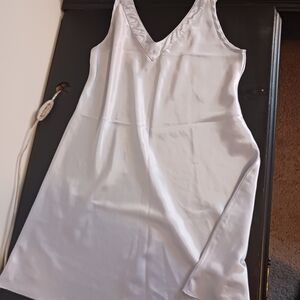 Vintage Sky Blue Satin Lingerie